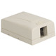 Elite Surface Mount Box with 1 Port - White IC108SB1WH Elite Surface Mount Box with 1 Port - White IC108SB1WH